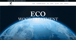 Desktop Screenshot of ecowoodtreatment.com